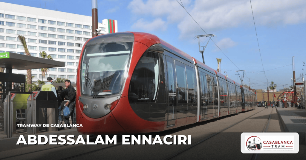 Station Abdessalam Ennaciri sur la Ligne 3, tramway de Casablanca