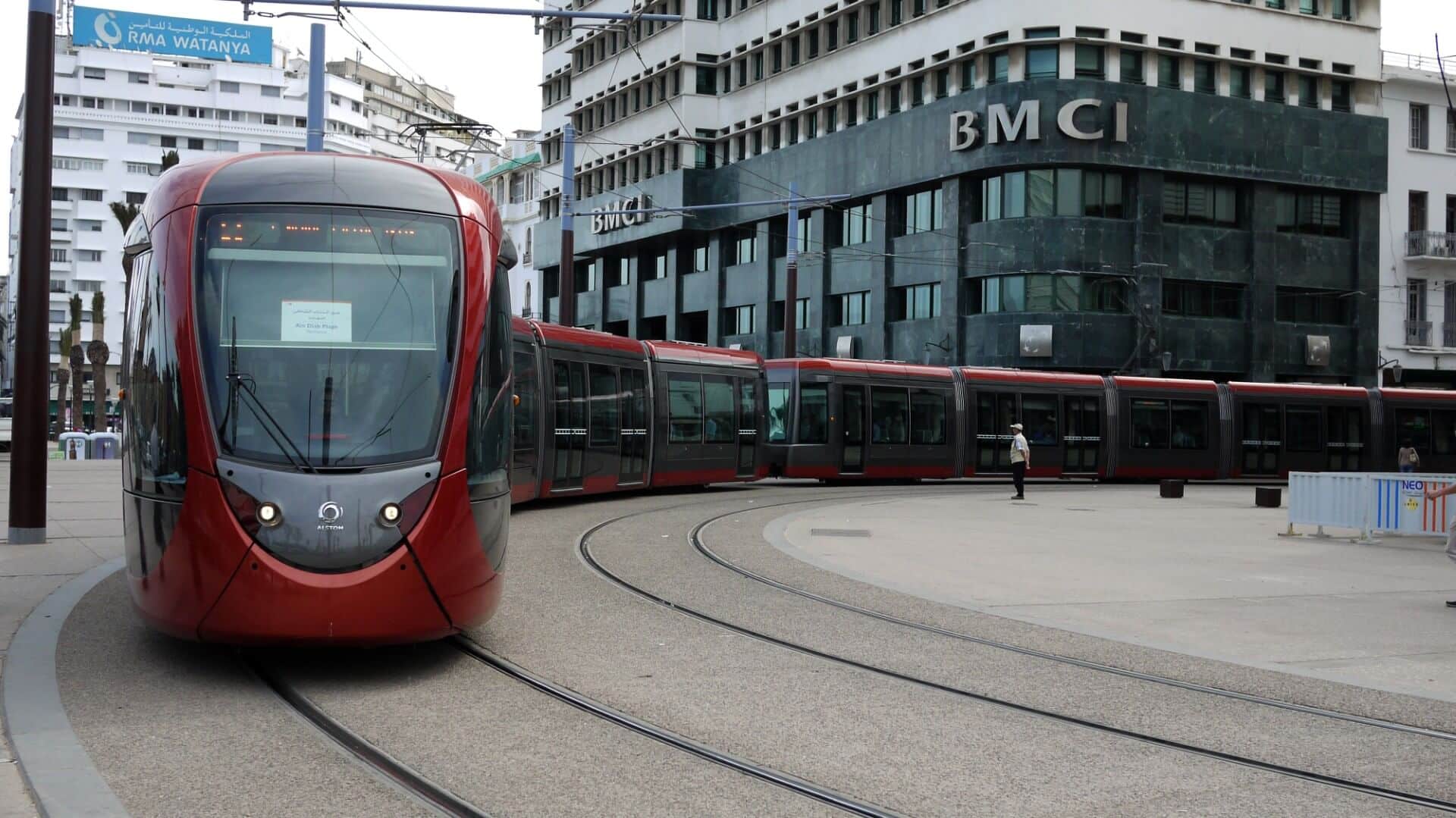 Rame du tramway de Casablanca