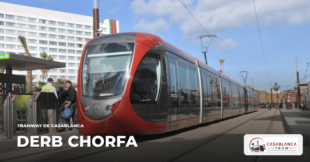 Station Derb Chorfa sur la Ligne 3, tramway de Casablanca