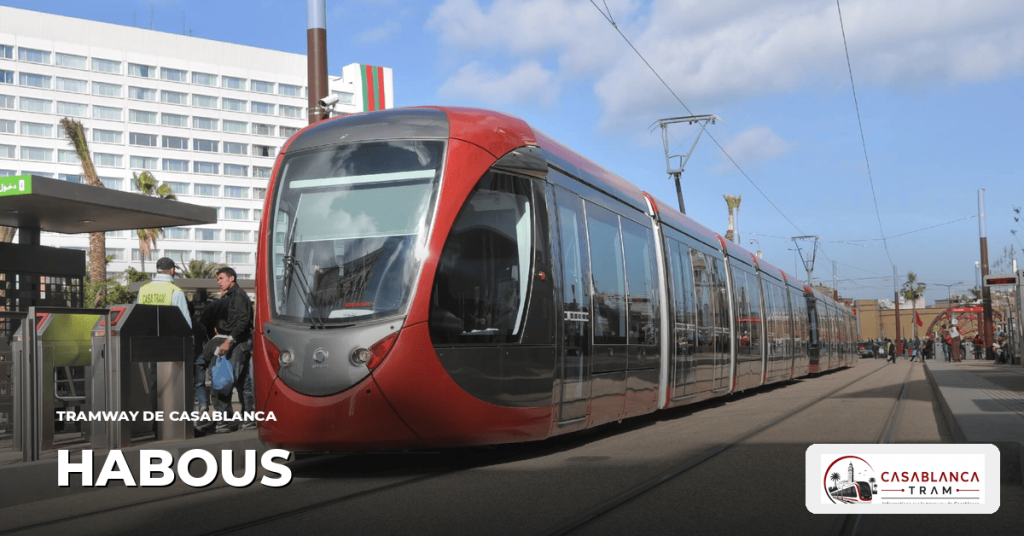 Station Habous sur la Ligne 3, tramway de Casablanca