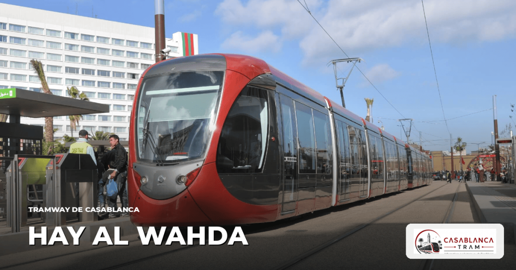 Station Hay Al Wahda sur la Ligne 3, tramway de Casablanca