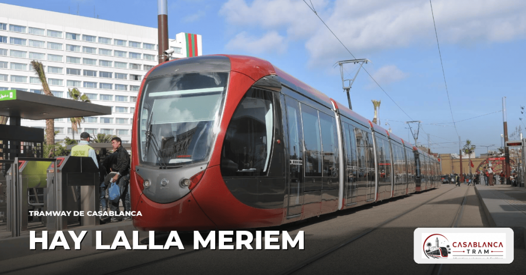 Station Hay Lalla Meriem sur la Ligne 3, tramway de Casablanca