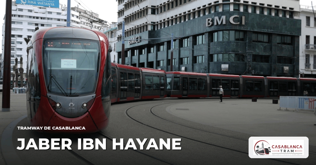 Station Jaber Ibn Hayane sur la Ligne 4, tramway de Casablanca